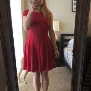 Red dress